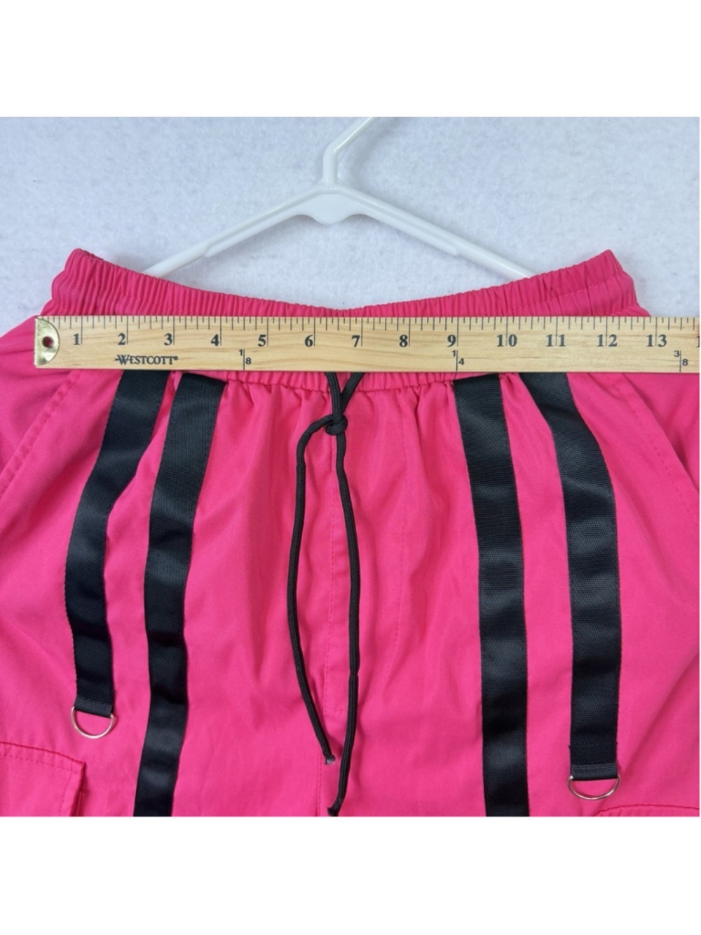 Manfinity Fitness Cargo Pants Hot Pink Harem Dance Pants Women's Small Zumba - Picture 7 of 10